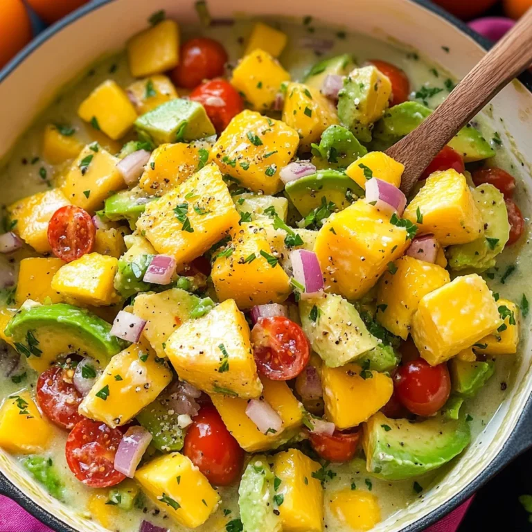 Avocado Mango Salad