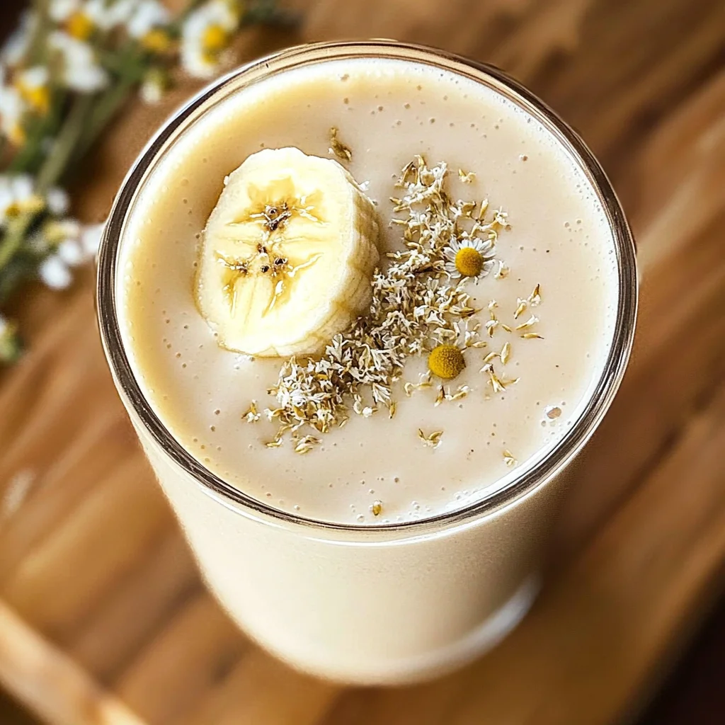 Banana Chamomile Tea Smoothie