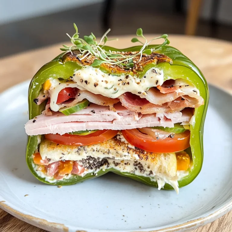 Bell Pepper Sandwich