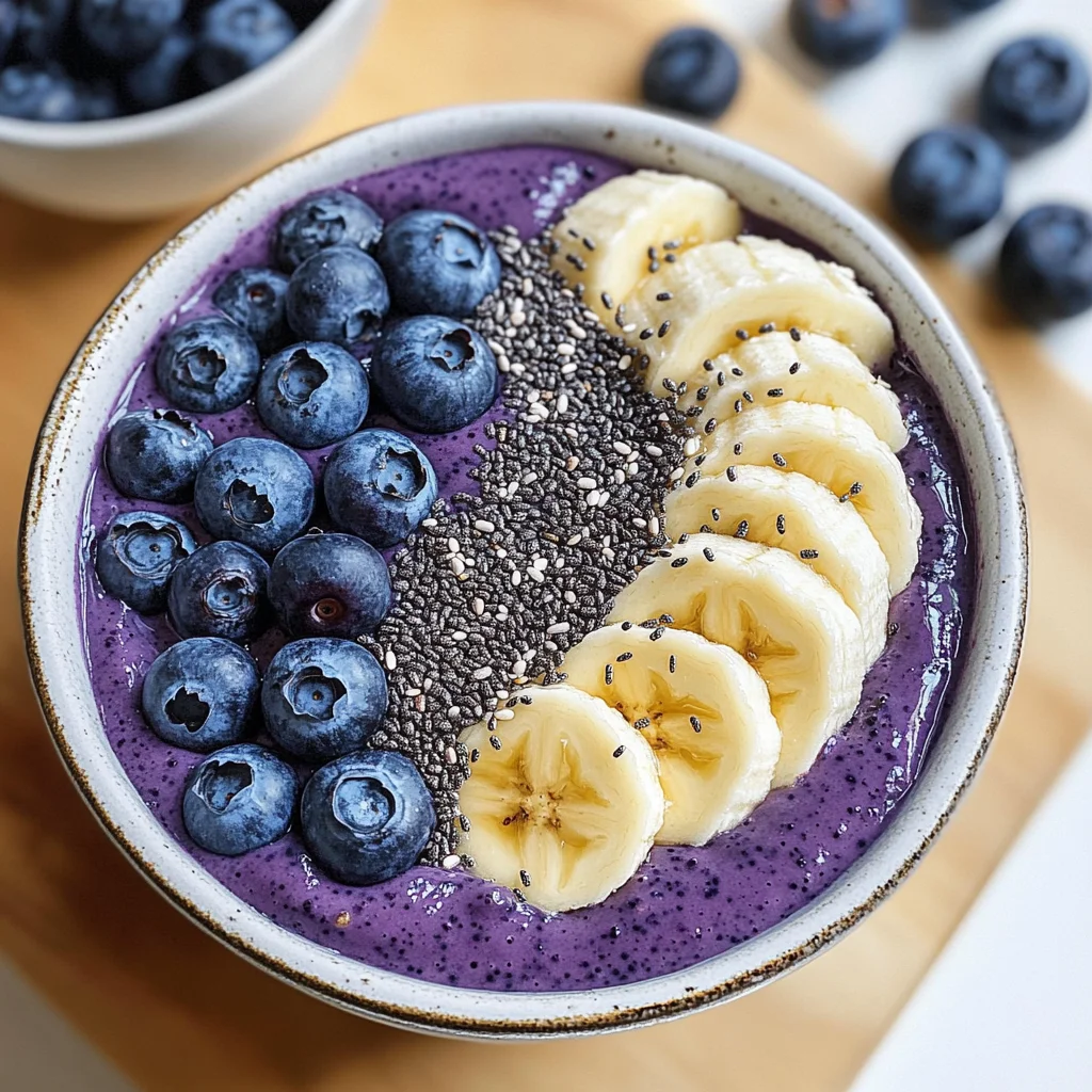 Blueberry Banana Smoothie Bowl