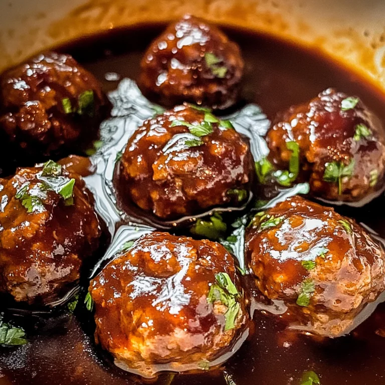 Braised Meatballs in Red Wine Gravy