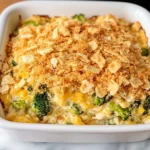 Broccoli Casserole with Ritz Crackers