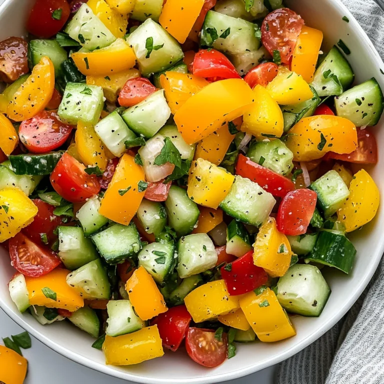 CHOPPED VEGETABLE SALAD