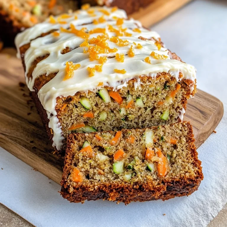 Carrot Apple Zucchini Bread