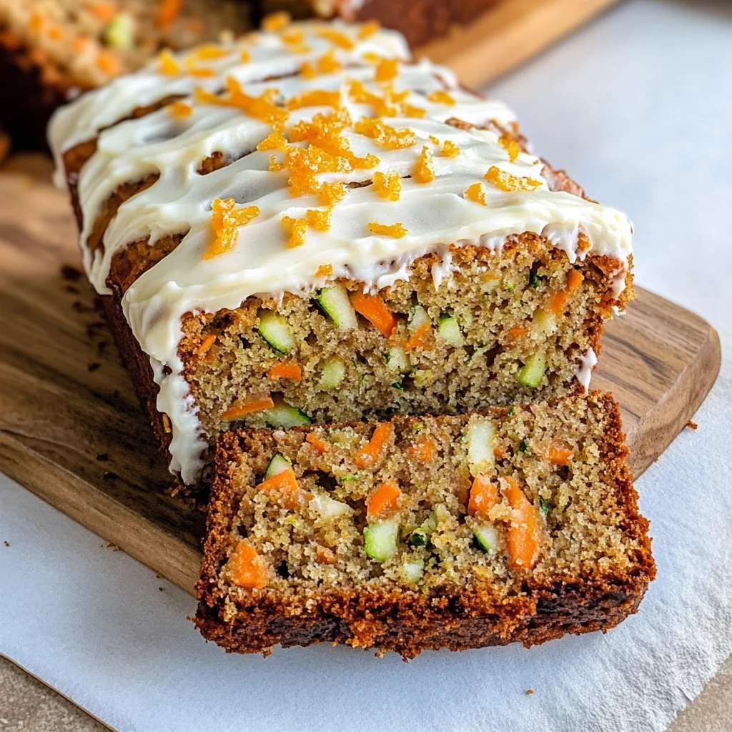Carrot Apple Zucchini Bread