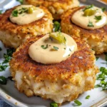Crab Cakes Recipe with Creamy Crab Cake Sauce