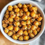 Crispy Air Fryer Ranch Chickpeas