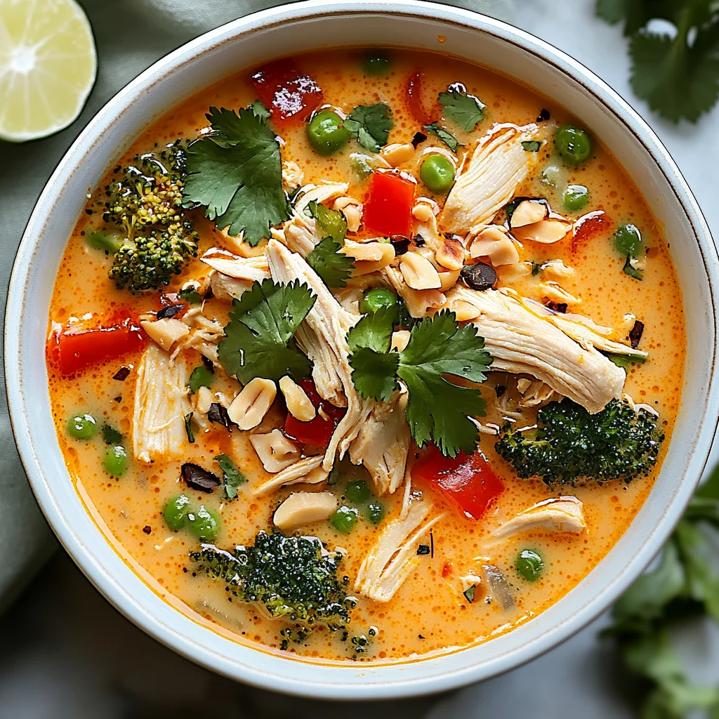 Crock Pot Thai Ginger Chicken Soup: A Cozy Delight