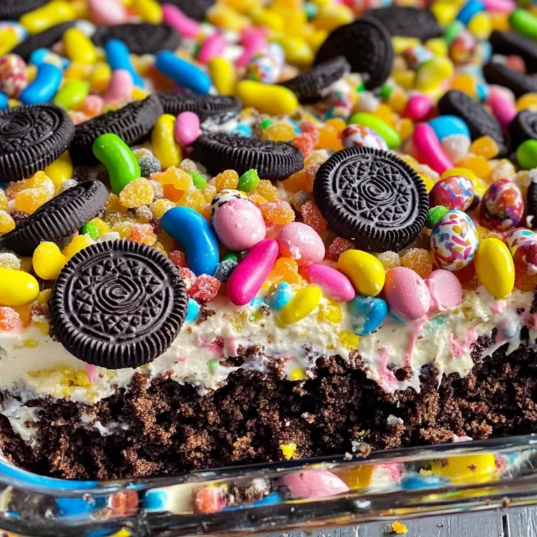 Easter Dirt Cake Casserole