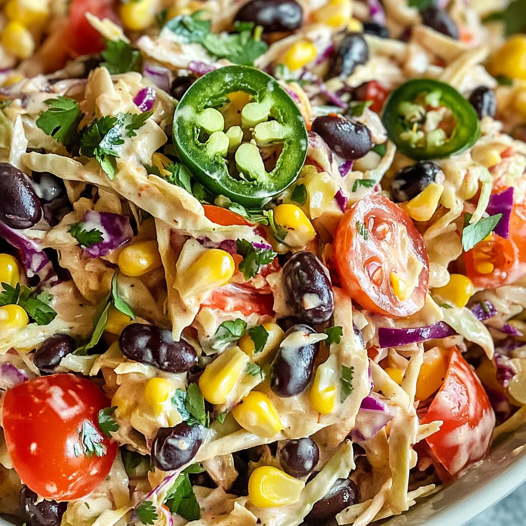 Easy Mexican Coleslaw Recipe