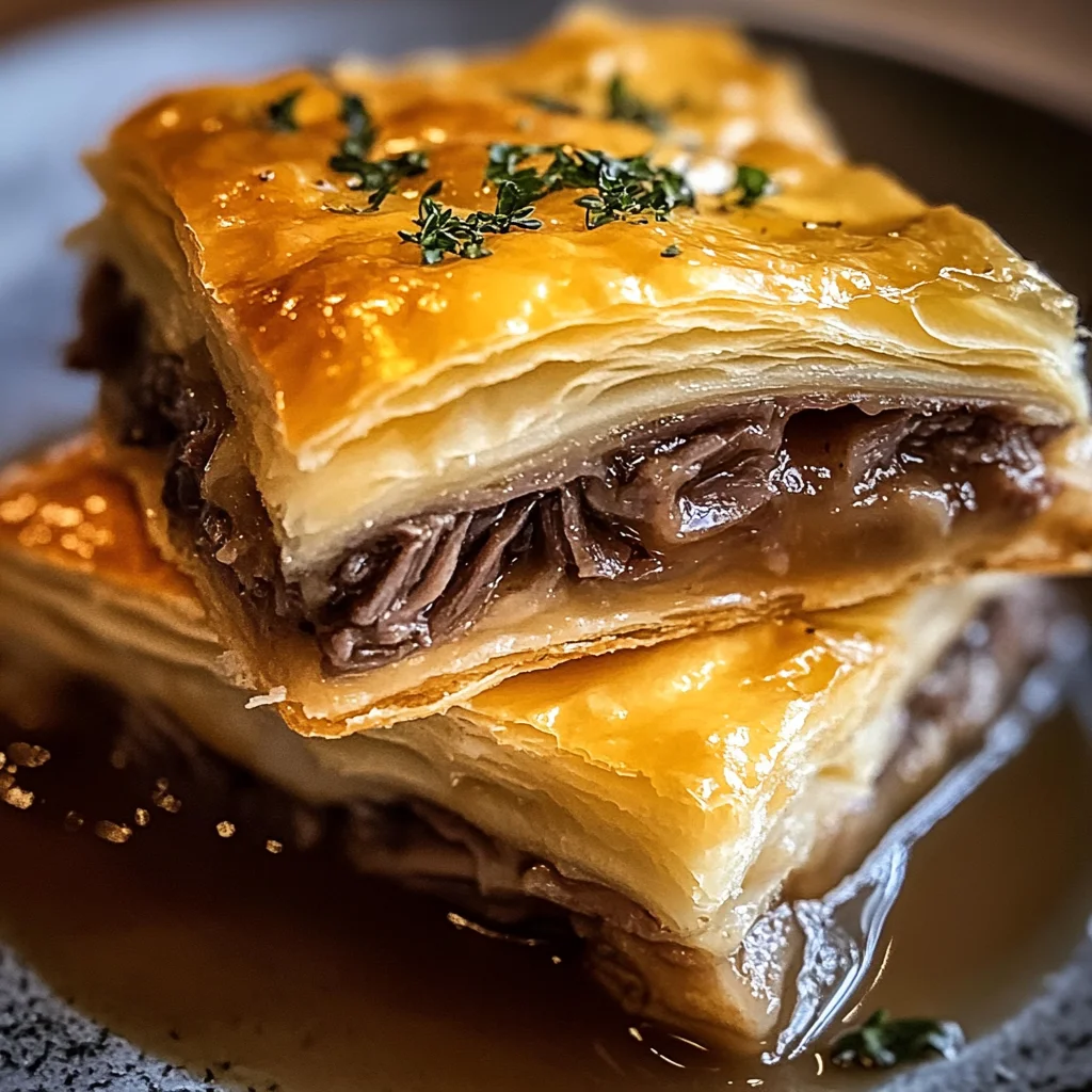 French Dip Squares