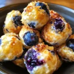 Lemon Blueberry Cottage Cheese Protein Bites