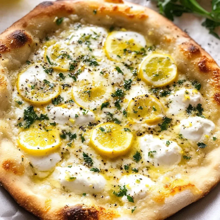 Lemon Pizza