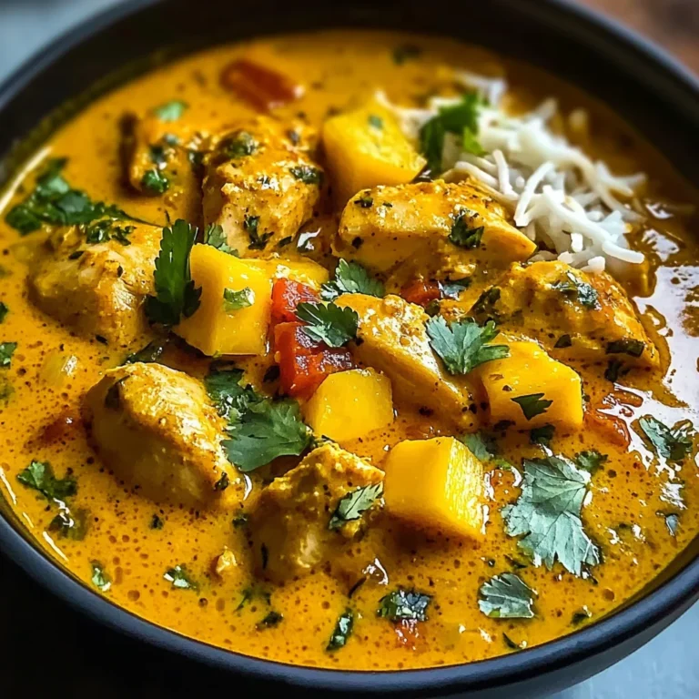 Mango Chicken Curry