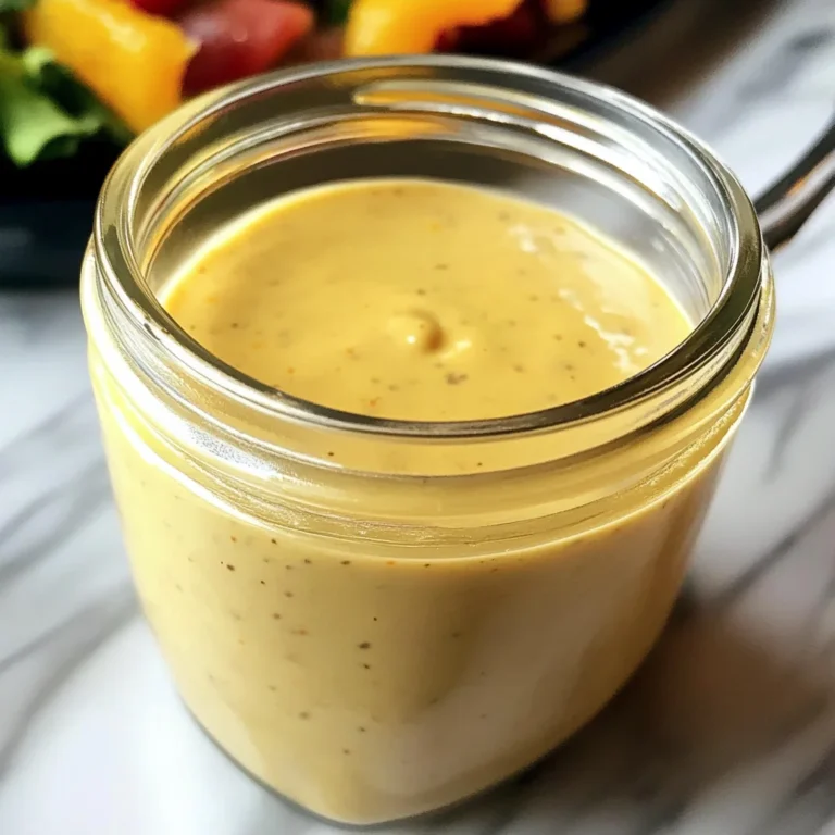 Orange Honey Mustard Dressing