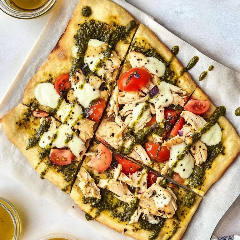 Pesto Chicken Flatbread: A Delicious and Easy Recipe for …