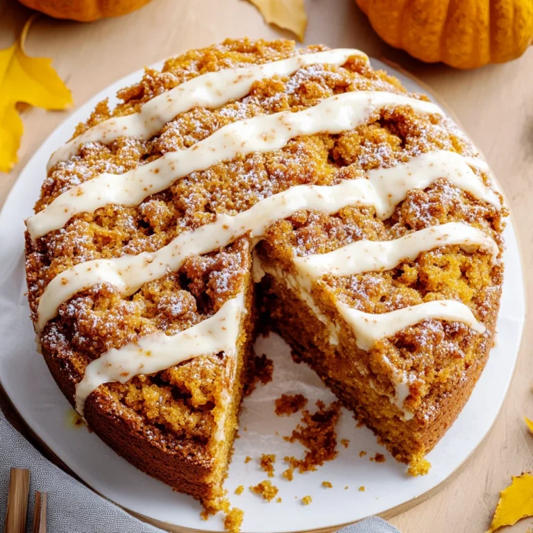 Pumpkin Coffee Cake: Moist and Flavorful Delight
