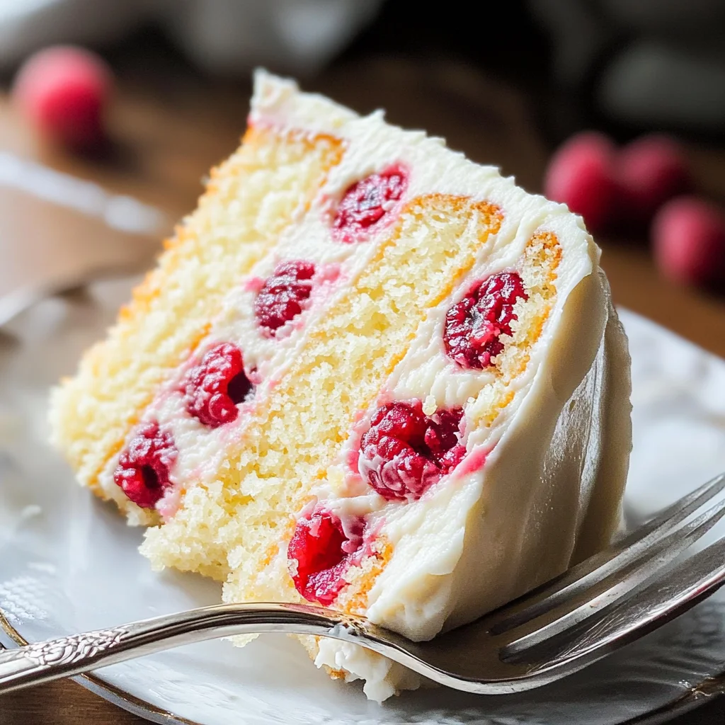 Raspberry Lemon Cake