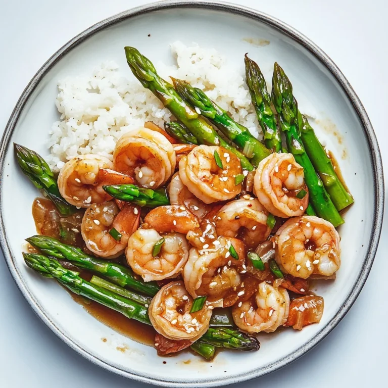 Shrimp Asparagus Stir Fry: Quick and Delicious Healthy Meal