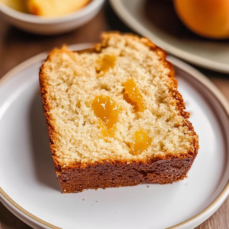 Southern Peach Bread