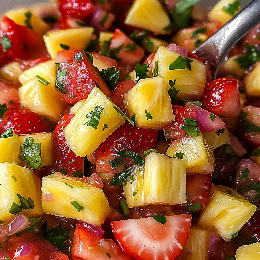 Strawberry Pineapple Salsa