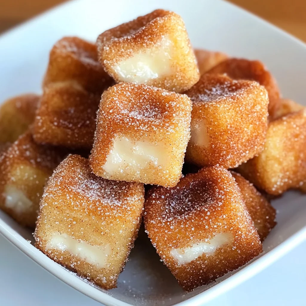 Tasty Angel Cake Churro Bites