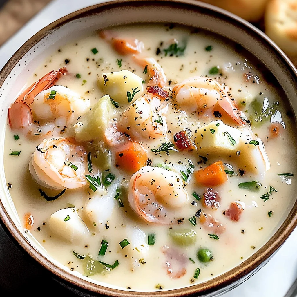 The Best Creamy Seafood Chowder