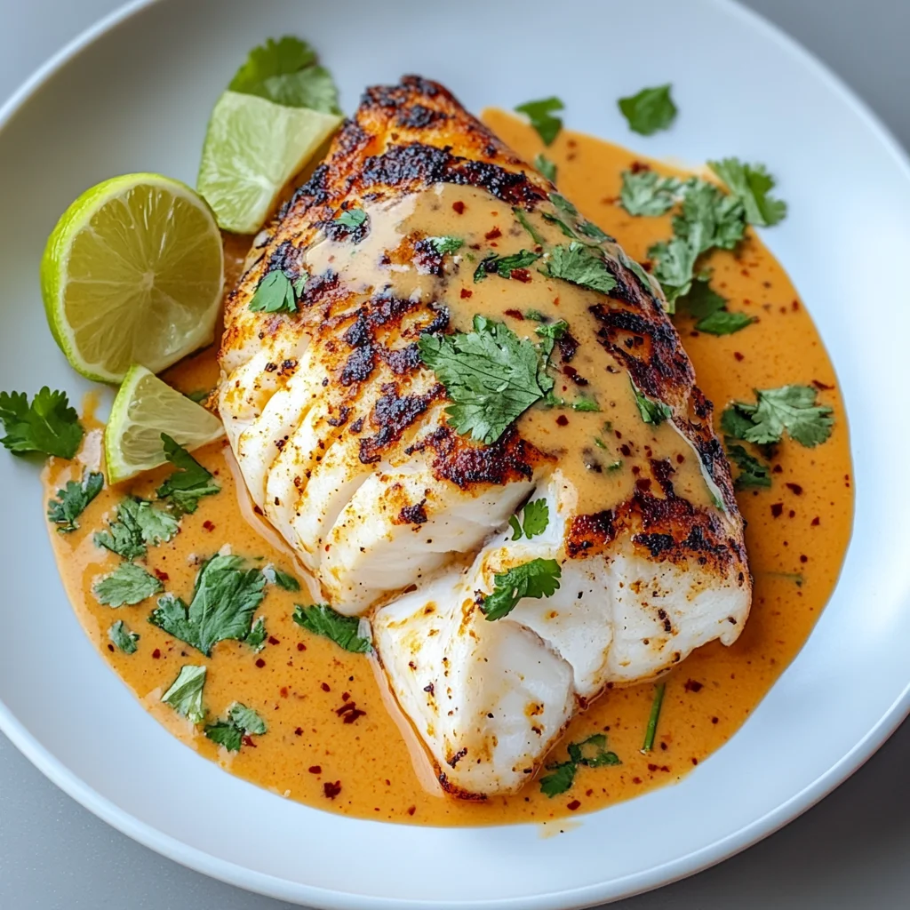 Tropical Grouper with Spicy Coconut-Ginger Sauce: Irresis…