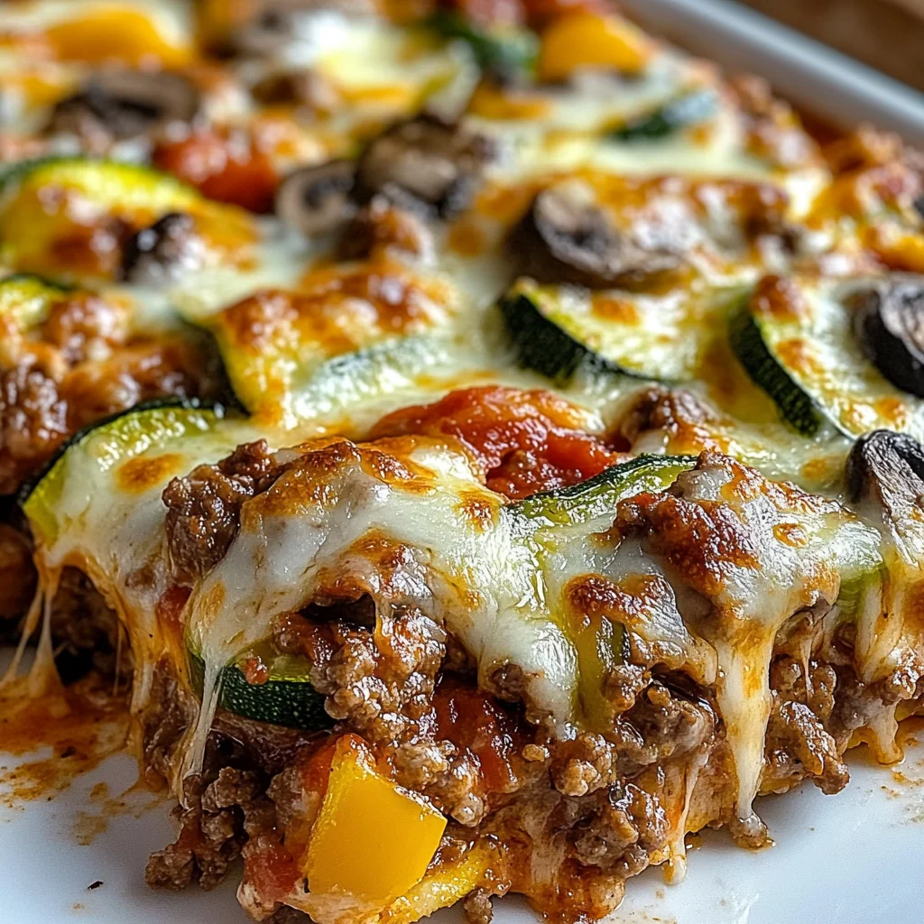 Zucchini Pizza Casserole: A Game-Changer for Dinner Night