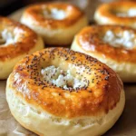 cottage cheese protein bagels (fluffy & easy)