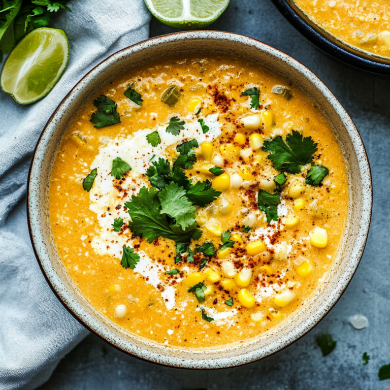 Mexican Street Corn Soup