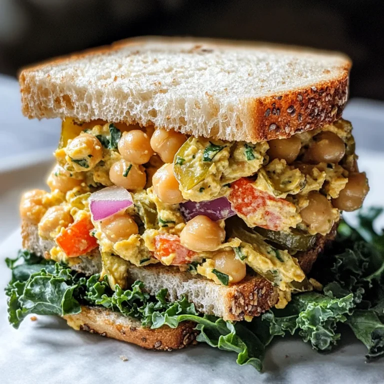 10 Minute Smashed Chickpea Salad Sandwich