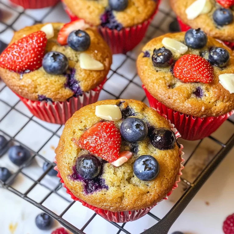 4th of July Breakfast Muffins