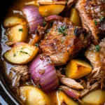 Apple Cider Braised Pork Shoulder
