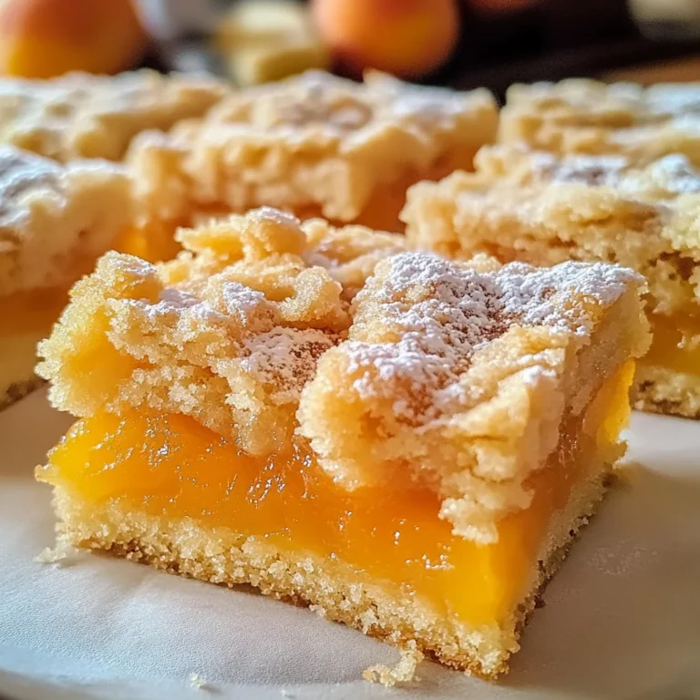 Apricot Shortbread Bars Recipe