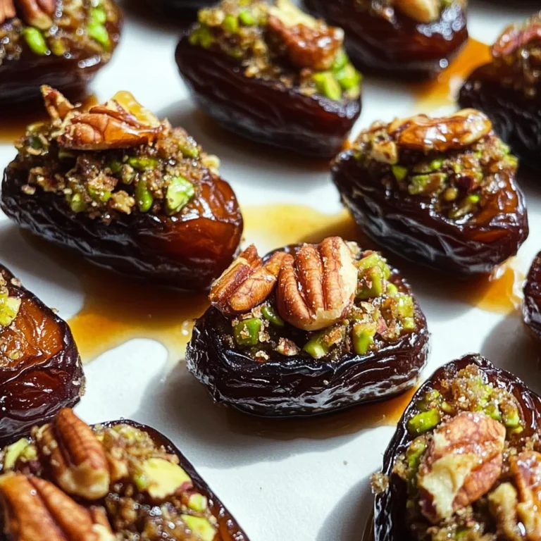 Baklava Stuffed Dates