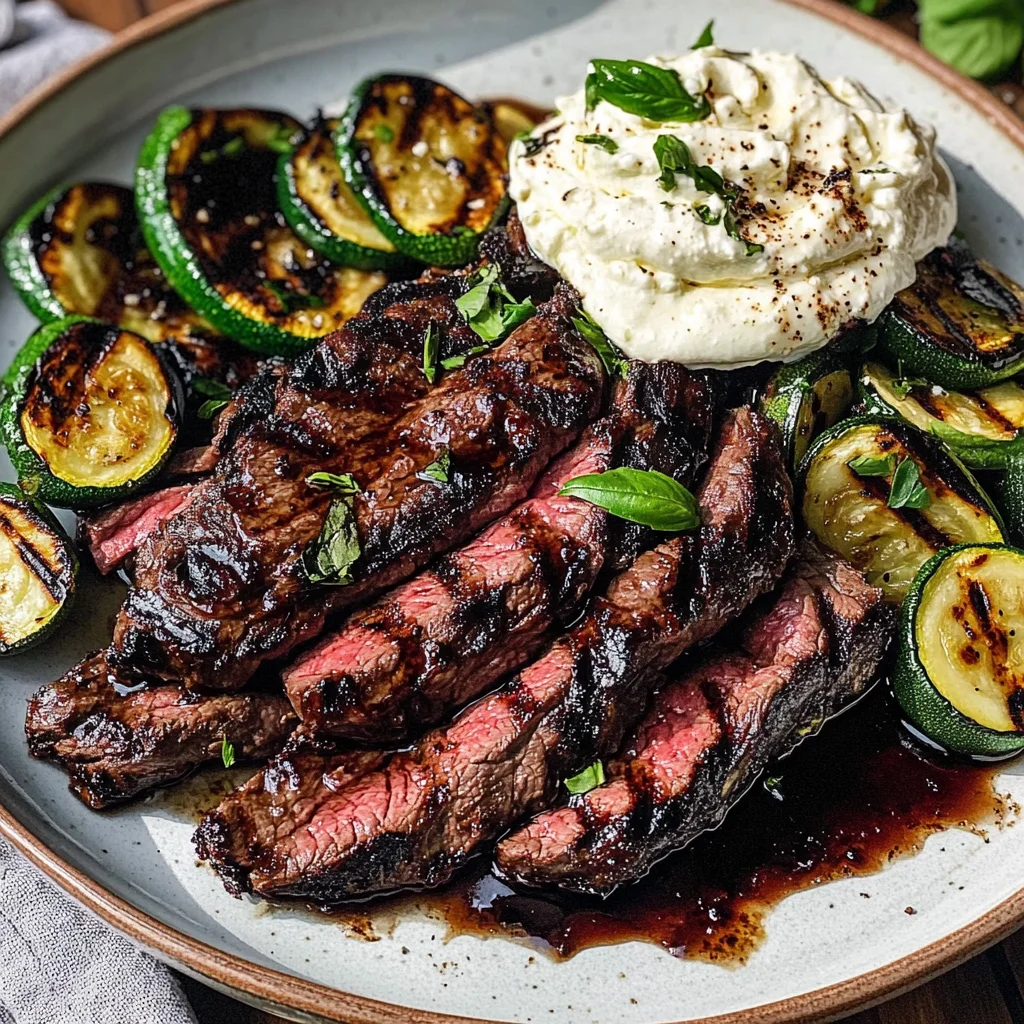 Balsamic Flank Steak