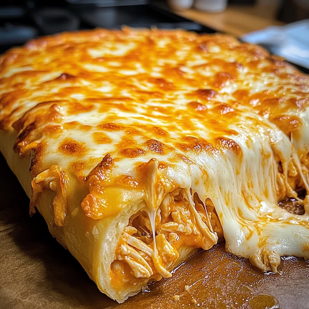 Buffalo Chicken Cheese Bake