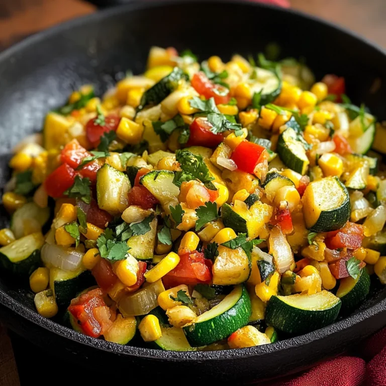 Calabacitas: Mexican Zucchini And Corn