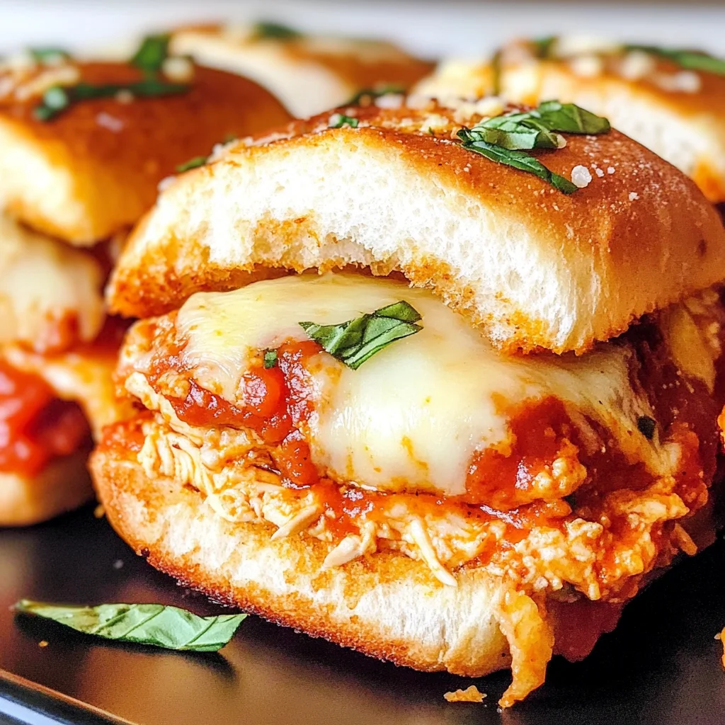 Chicken Parmesan Sliders