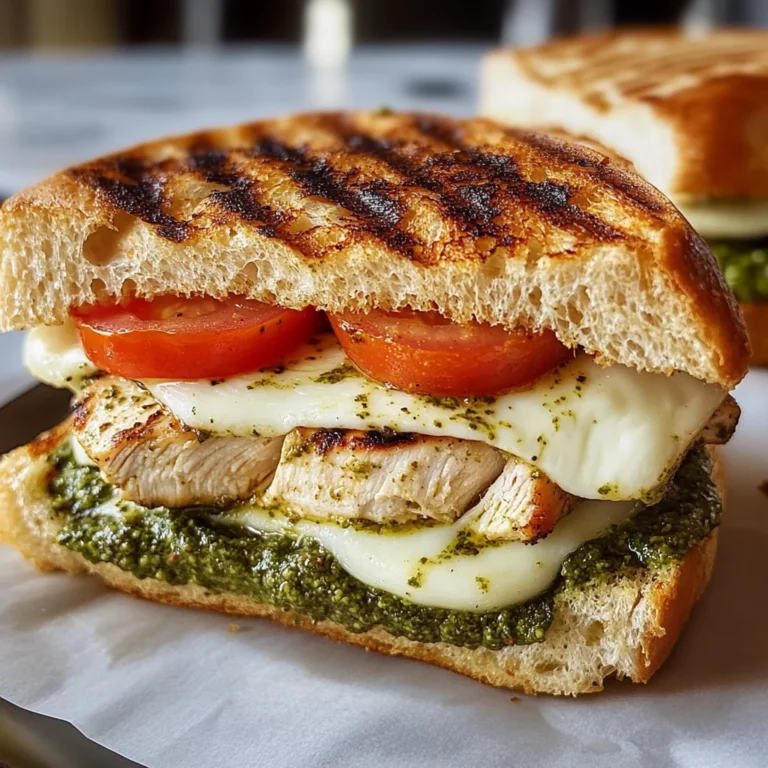 Chicken Pesto Sandwiches Recipe