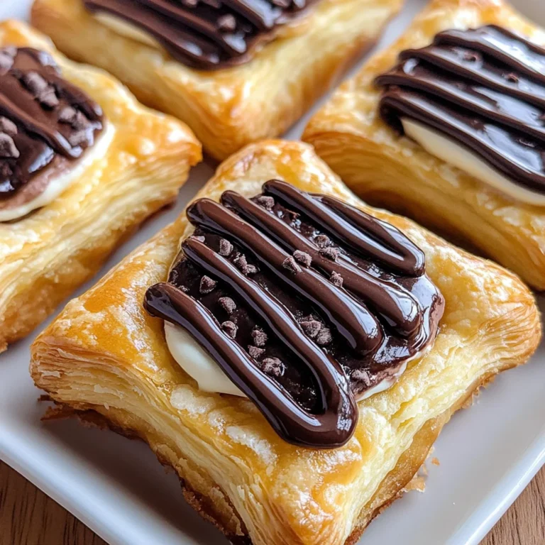 Chocolate Cream Cheese Danish