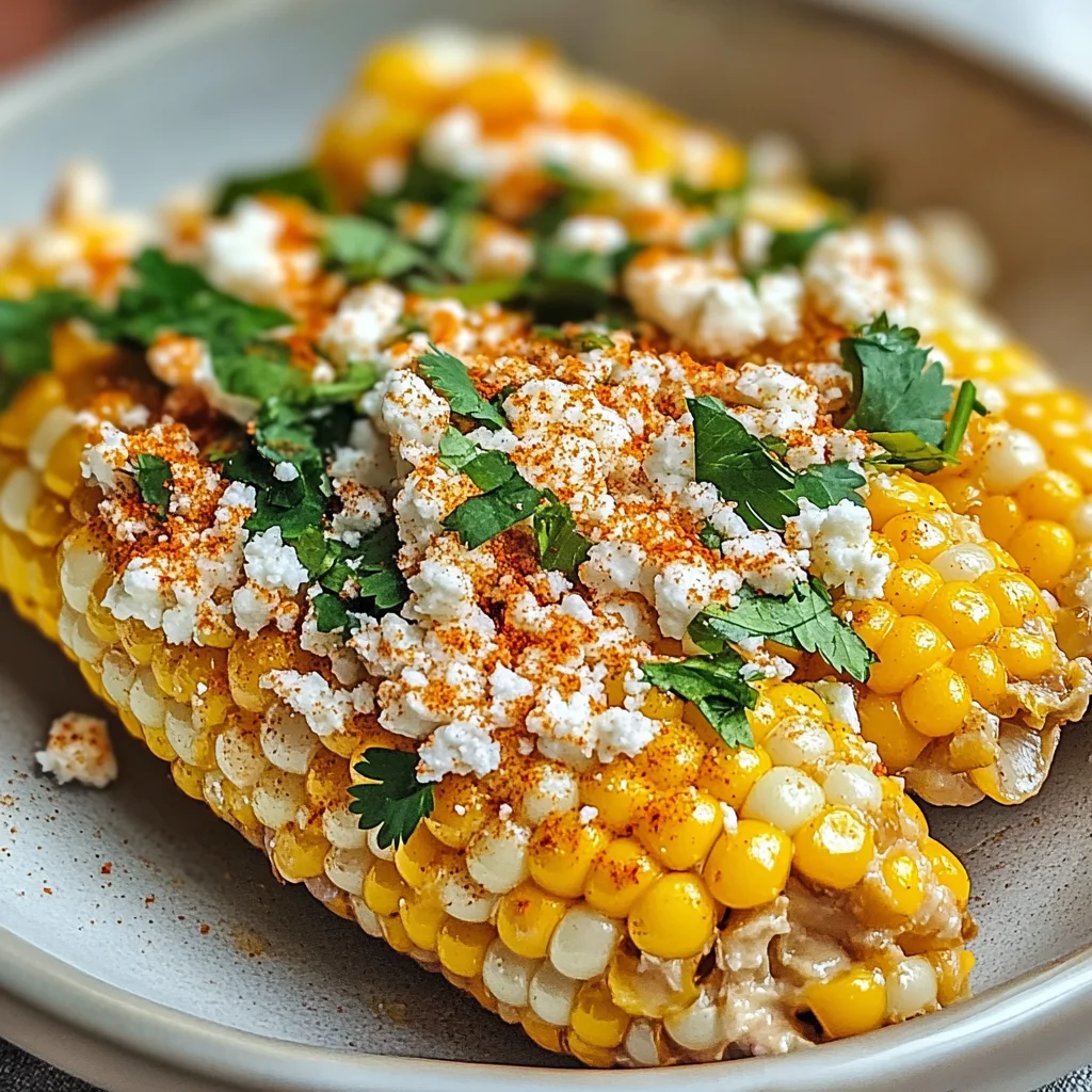 Classic Mexican Street Corn Off the Cob