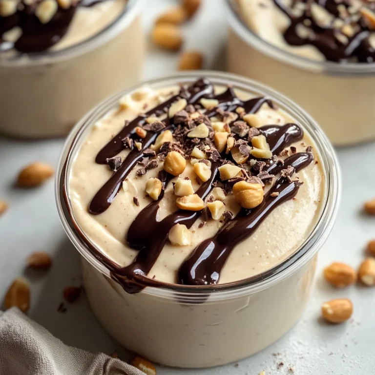 Cottage Cheese Peanut Butter Mousse