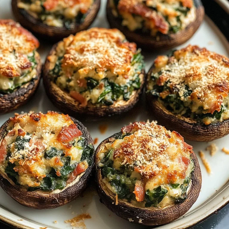 Crab Stuffed Mushrooms
