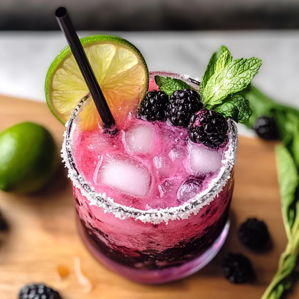 Creamy Blackberry Mojito Recipe