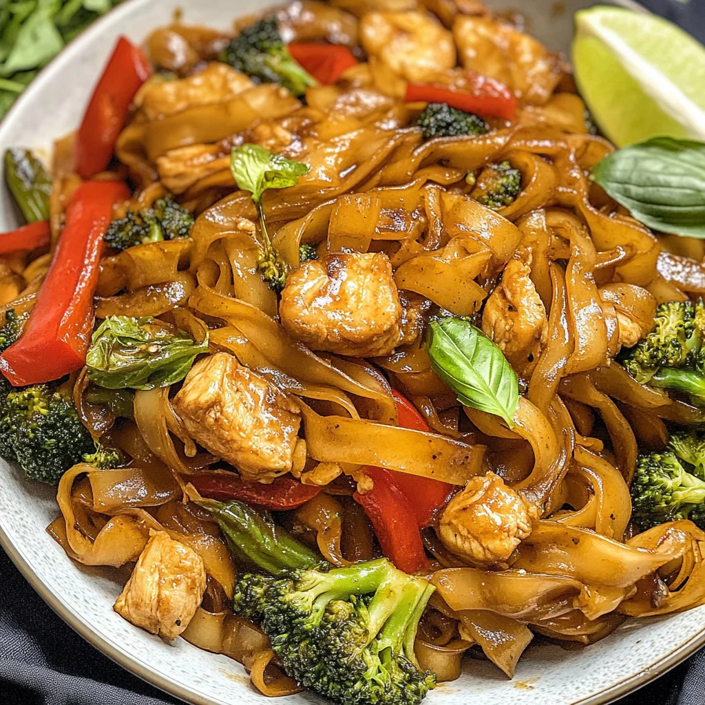 Drunken Noodles (Pad Kee Mao)