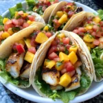 Fish Tacos With Mango Pico De Gallo