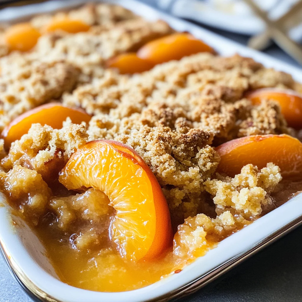 Fresh Apricot Crisp