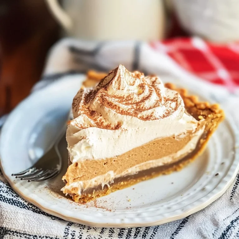 Gingerbread Cream Pie